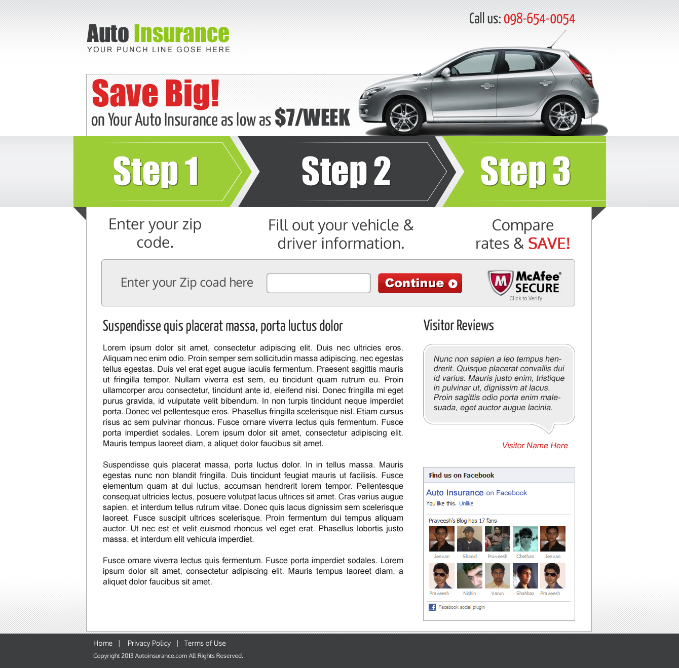 WordPress-Design von Chikki für Lead Foot Media LLC | Design #2041156
