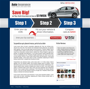 Design Wordpress par Chikki pour Lead Foot Media LLC | Design : #2087992
