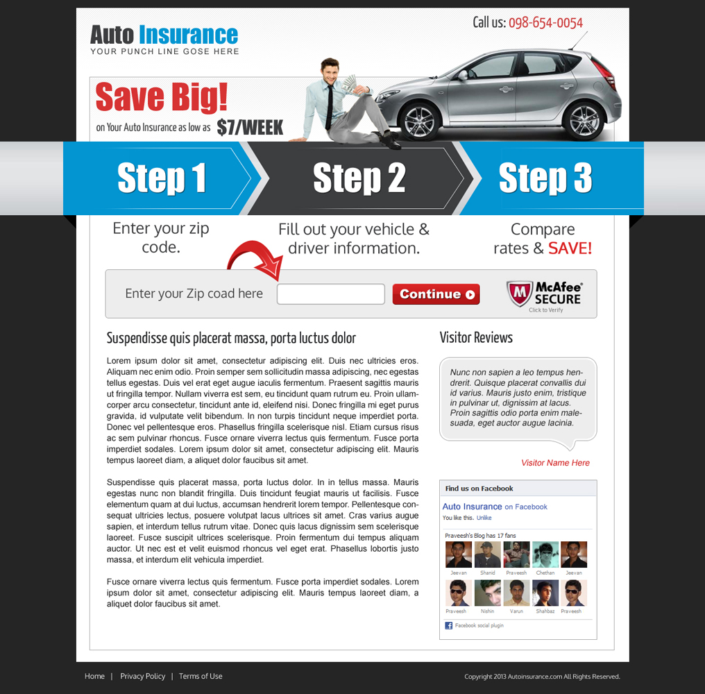 Diseño Wordpress por Chikki para Lead Foot Media LLC | Diseño #2093413