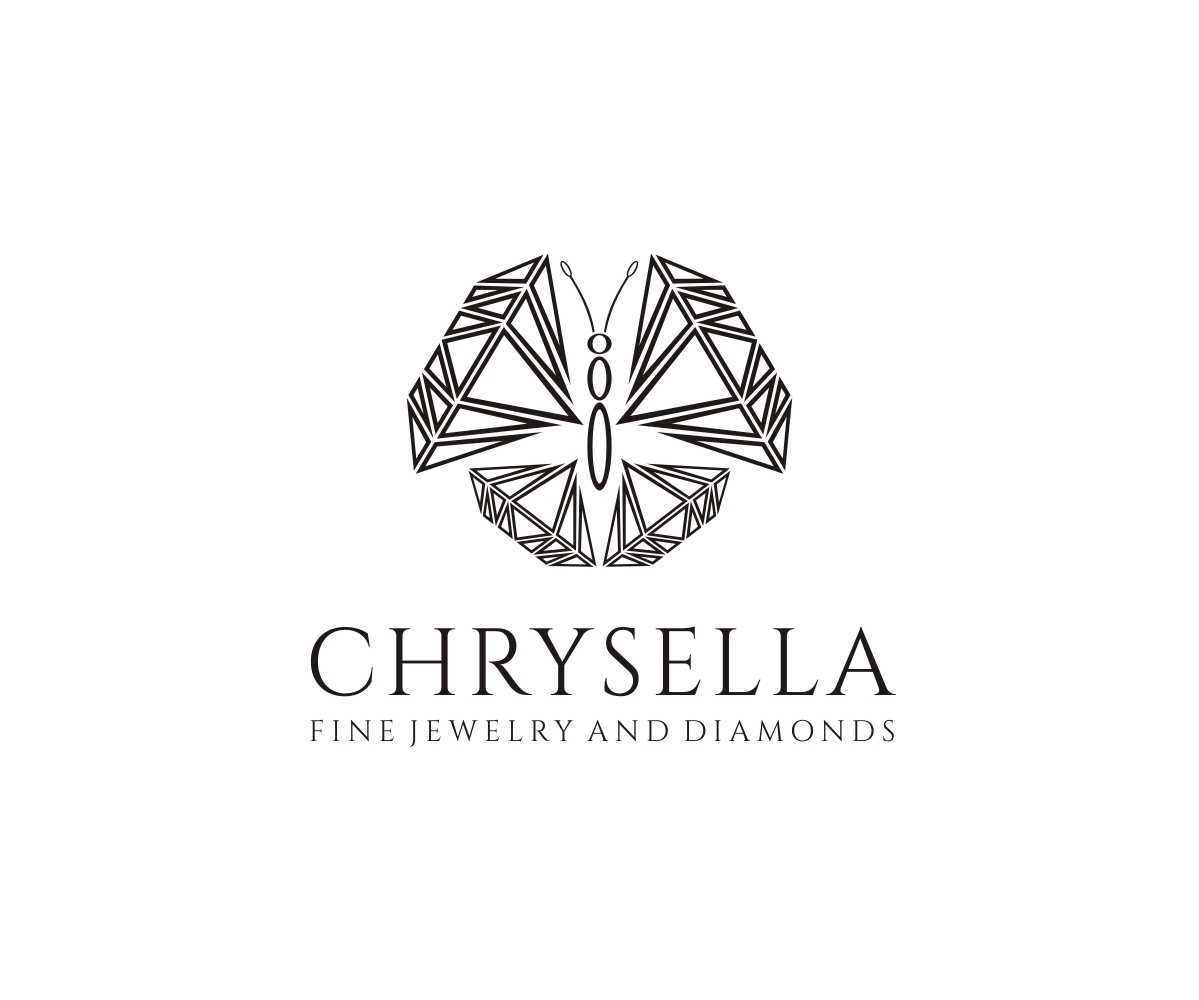 Bold, Serious, Jewelry Store Logo Design for Chrysella Fine Jewelry and