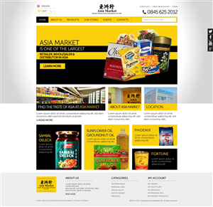 New Webpage for one of Ireland’s largest Asian Supermarket | Diseño Wordpress por TechWise