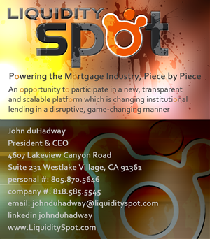 Business Card Design by Dalathian Designs for duHadway LLC | Design #2030525