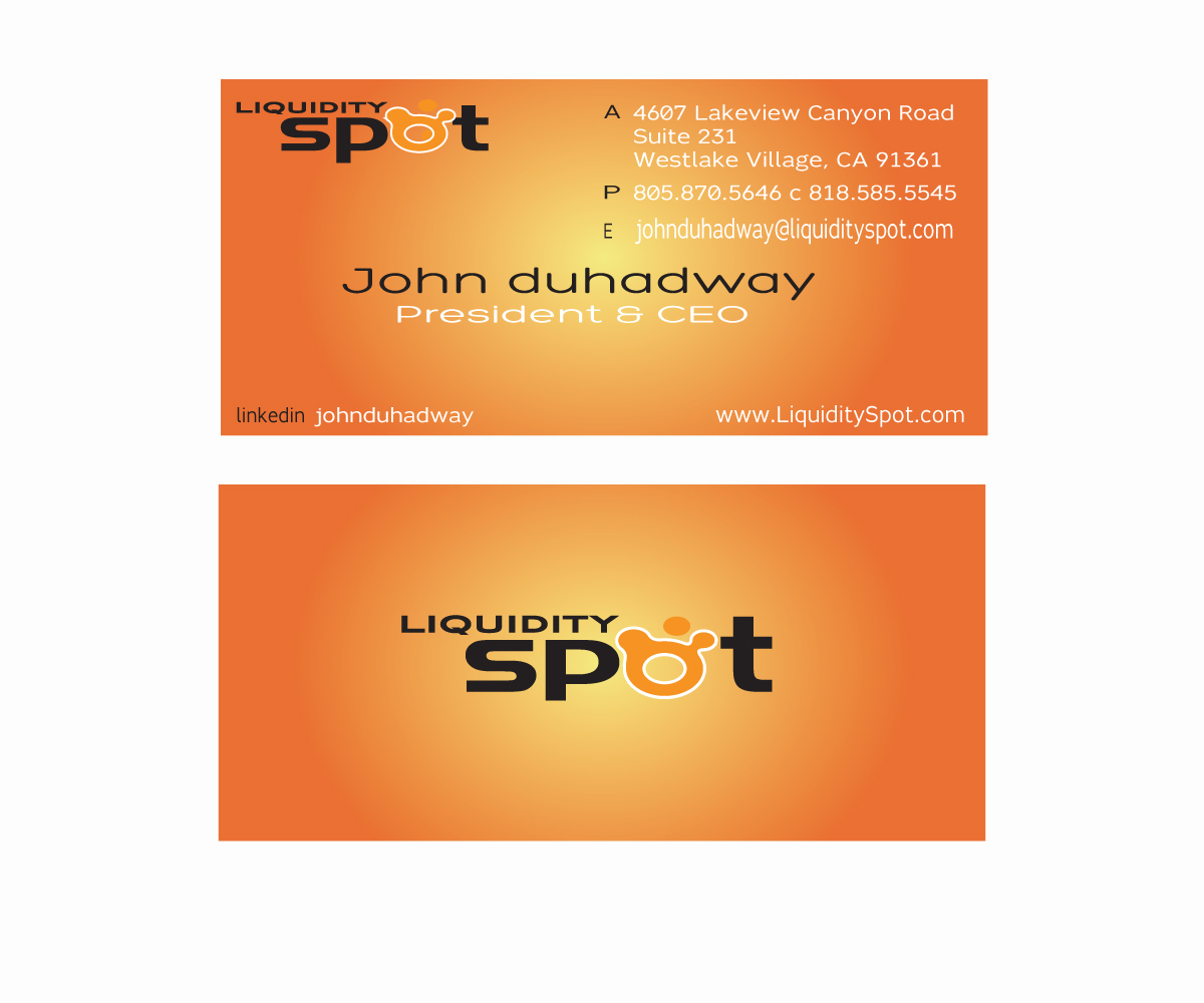Business Card Design by rahul jakabal for duHadway LLC | Design #2030016
