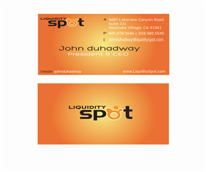 Business Card Design by rahul jakabal for duHadway LLC | Design: #2030016