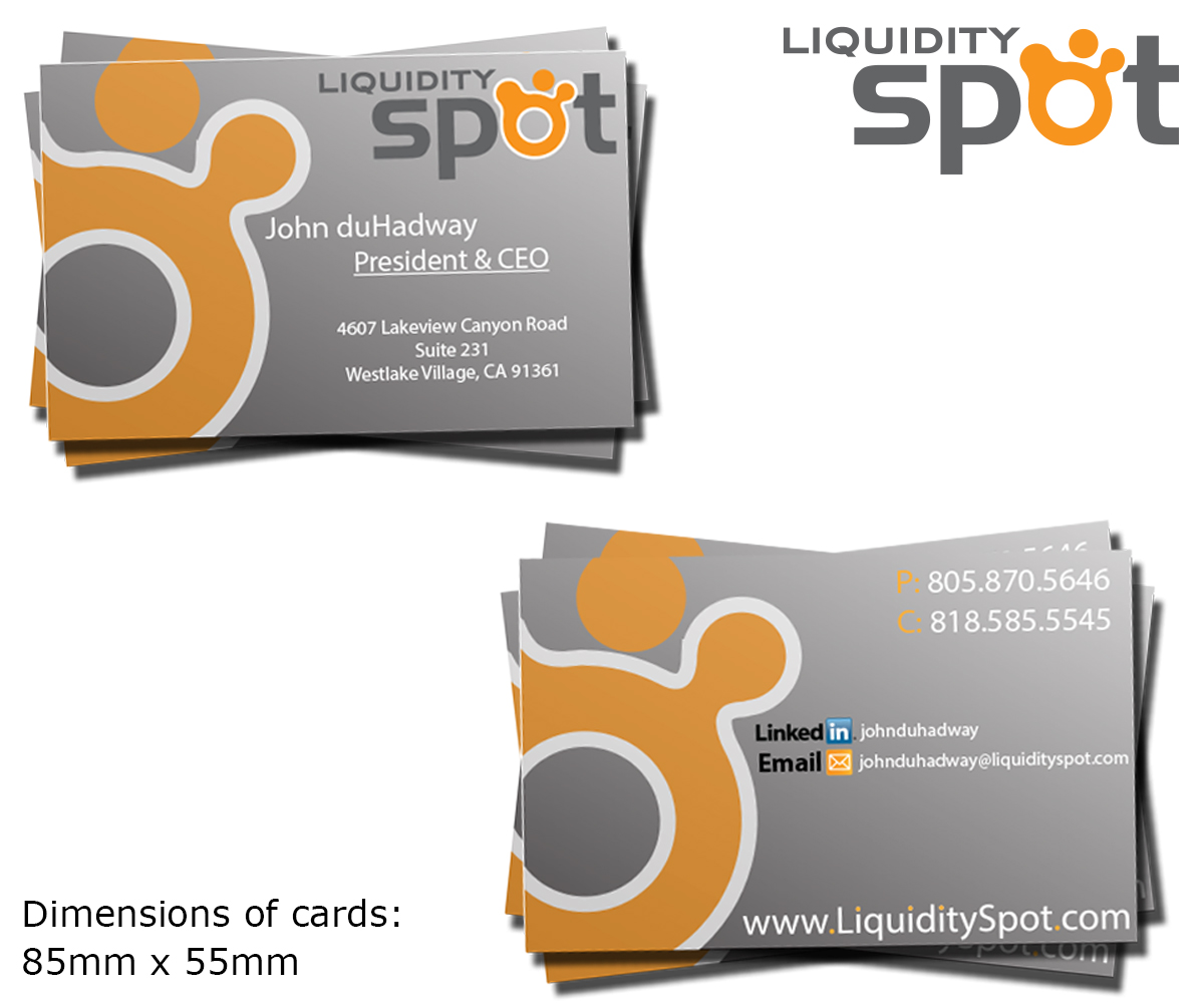 Business Card Design by HarleyThomson for duHadway LLC | Design #2027429