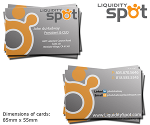 Business Card Design by HarleyThomson for duHadway LLC | Design #2027429