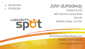 Business Card Design by BibyAjay for duHadway LLC | Design: #2015548