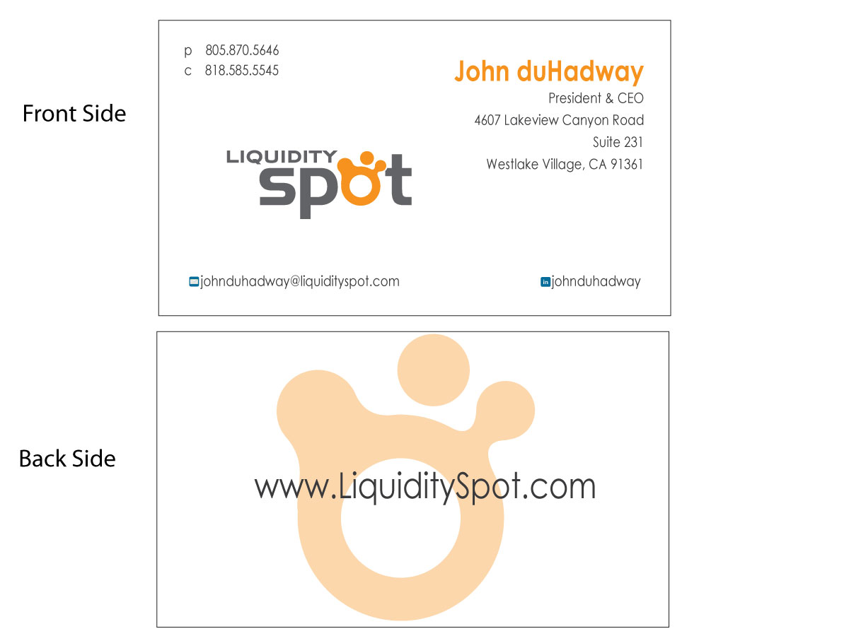 Business Card Design by BibyAjay for duHadway LLC | Design #2015660