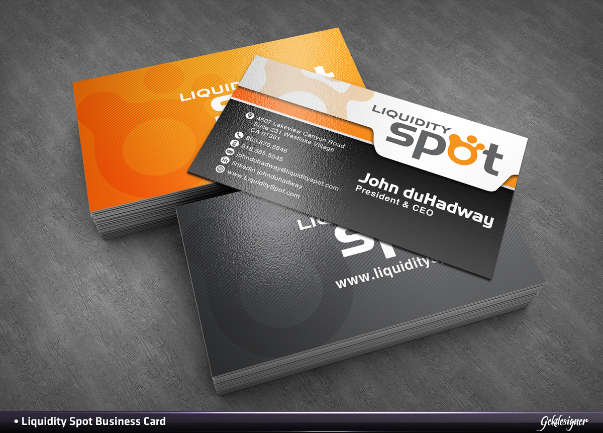 Business Card Design by gekgrfx for duHadway LLC | Design #2030767