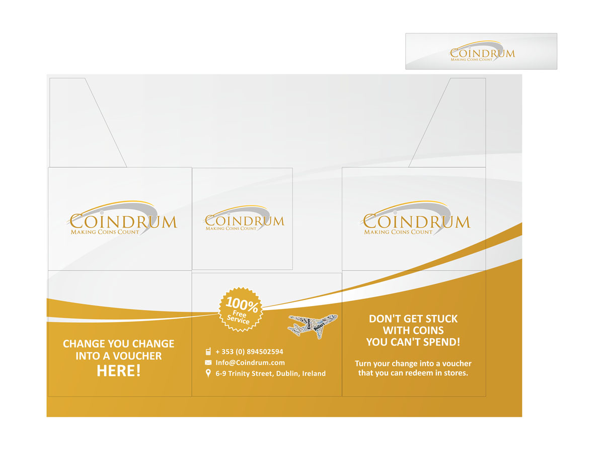 Signage Design by RC Agency for Coindrum Ltd | Design #2051647