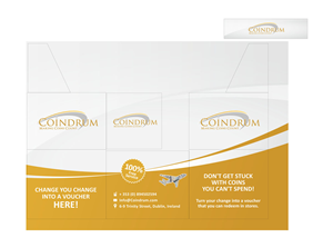Signage Design by RC Agency for Coindrum Ltd | Design: #2051647