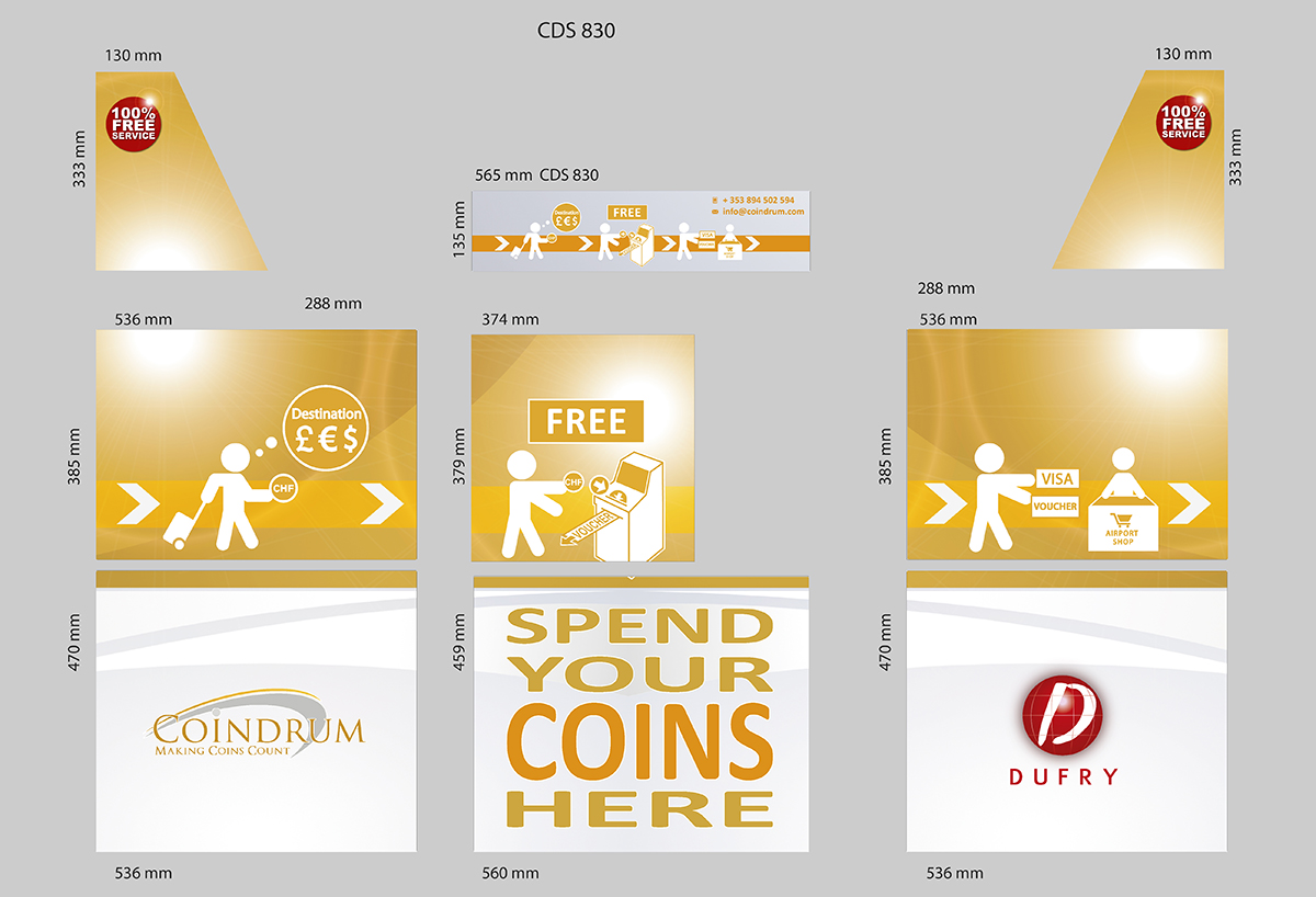 Signage Design by J P for Coindrum Ltd | Design #2055708
