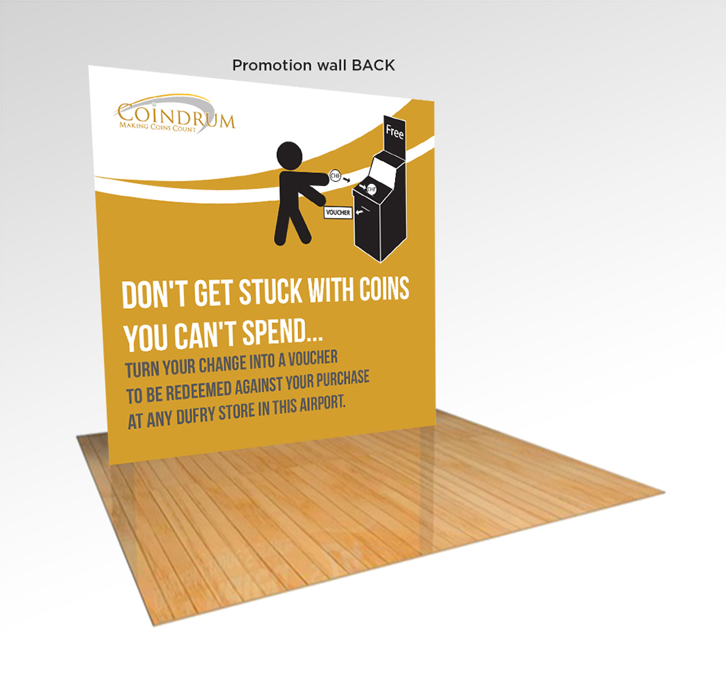 Diseño de Señalética por jgeoinbox para Coindrum Ltd | Diseño #2051410