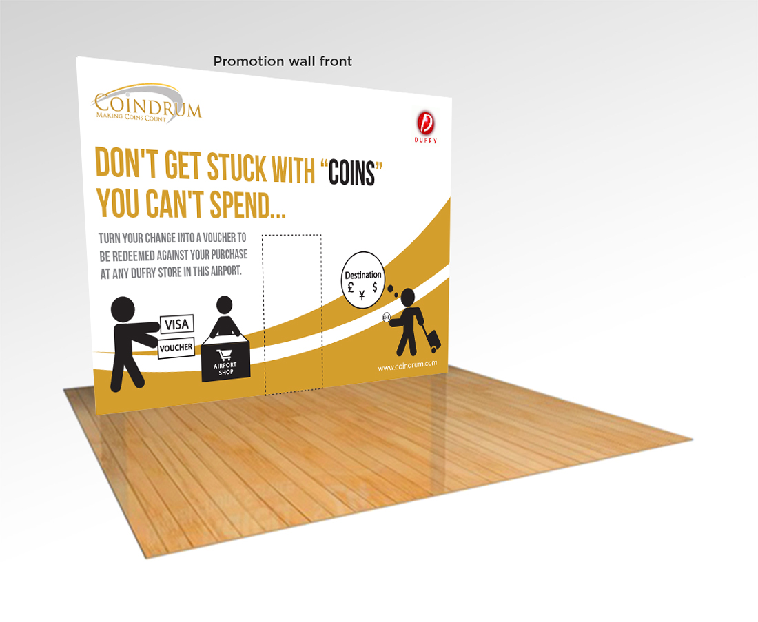 Signage Design by jgeoinbox for Coindrum Ltd | Design #2053113