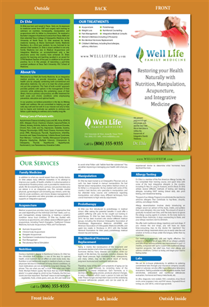 Integrative Family Medicine Brochure needed | Brochure Design by meet007