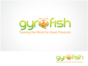 gyrofish (lowercase, one word) | Diseño de Logo por ArtTank