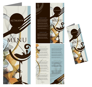Menu Design by ELOISE LIND