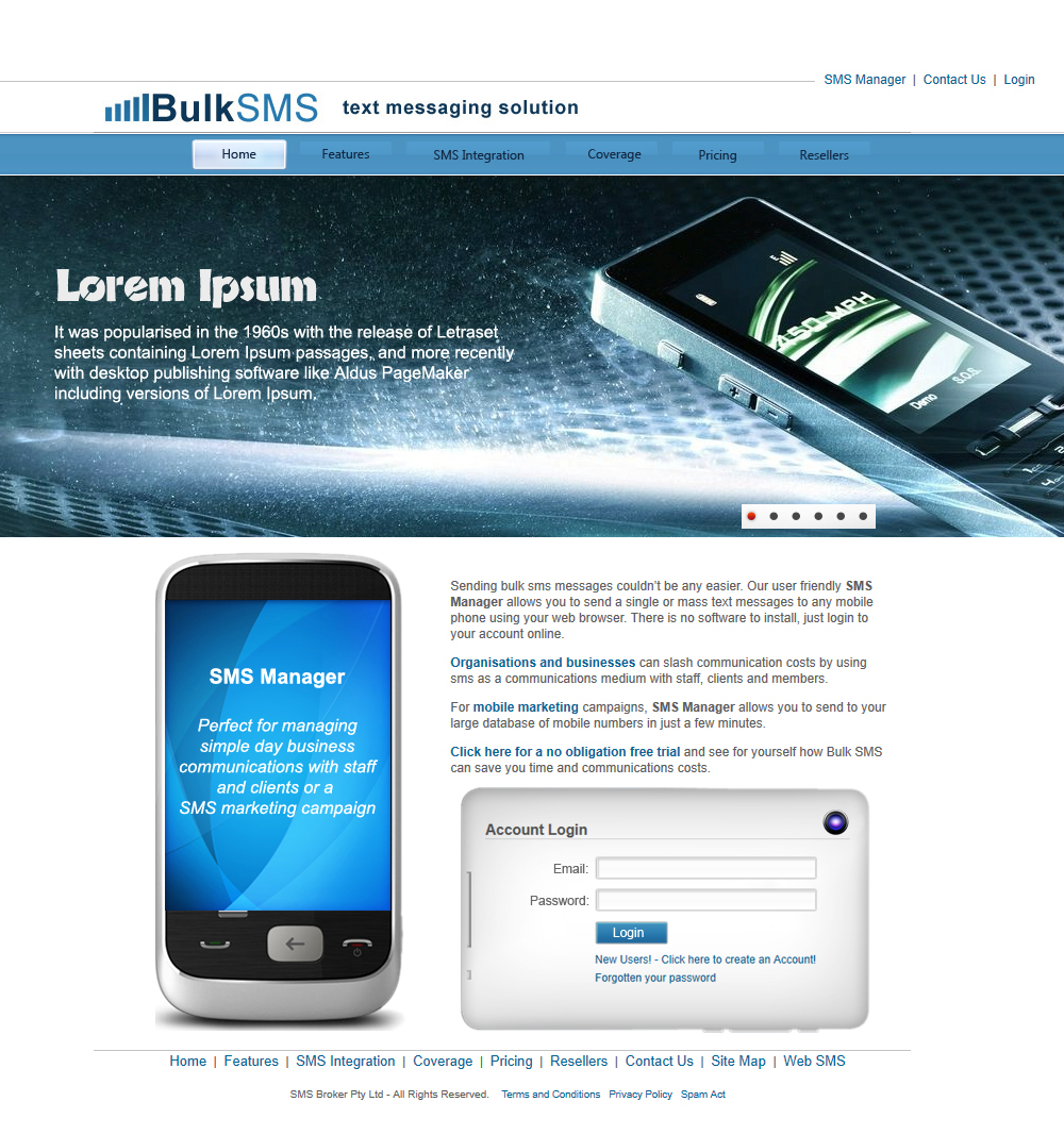 Web Design par pb pour SMS Diagnostics Pty Ltd | Design #415384