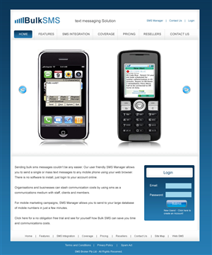 Web Design par pb pour SMS Diagnostics Pty Ltd | Design : #415394