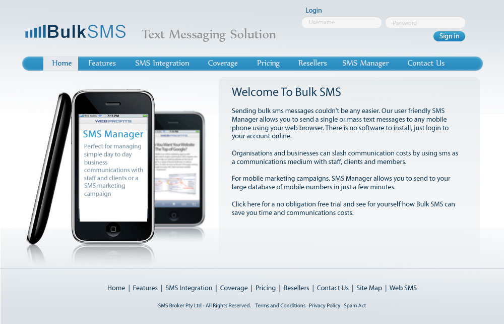 Diseño Web por pb para SMS Diagnostics Pty Ltd | Diseño #417695