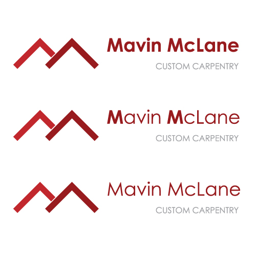Diseño de Logo por riki para Mavin McClane Custom Carpentry | Diseño #17620