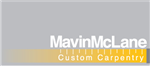 Logo Design by full360 for Mavin McClane Custom Carpentry | Design: #17505