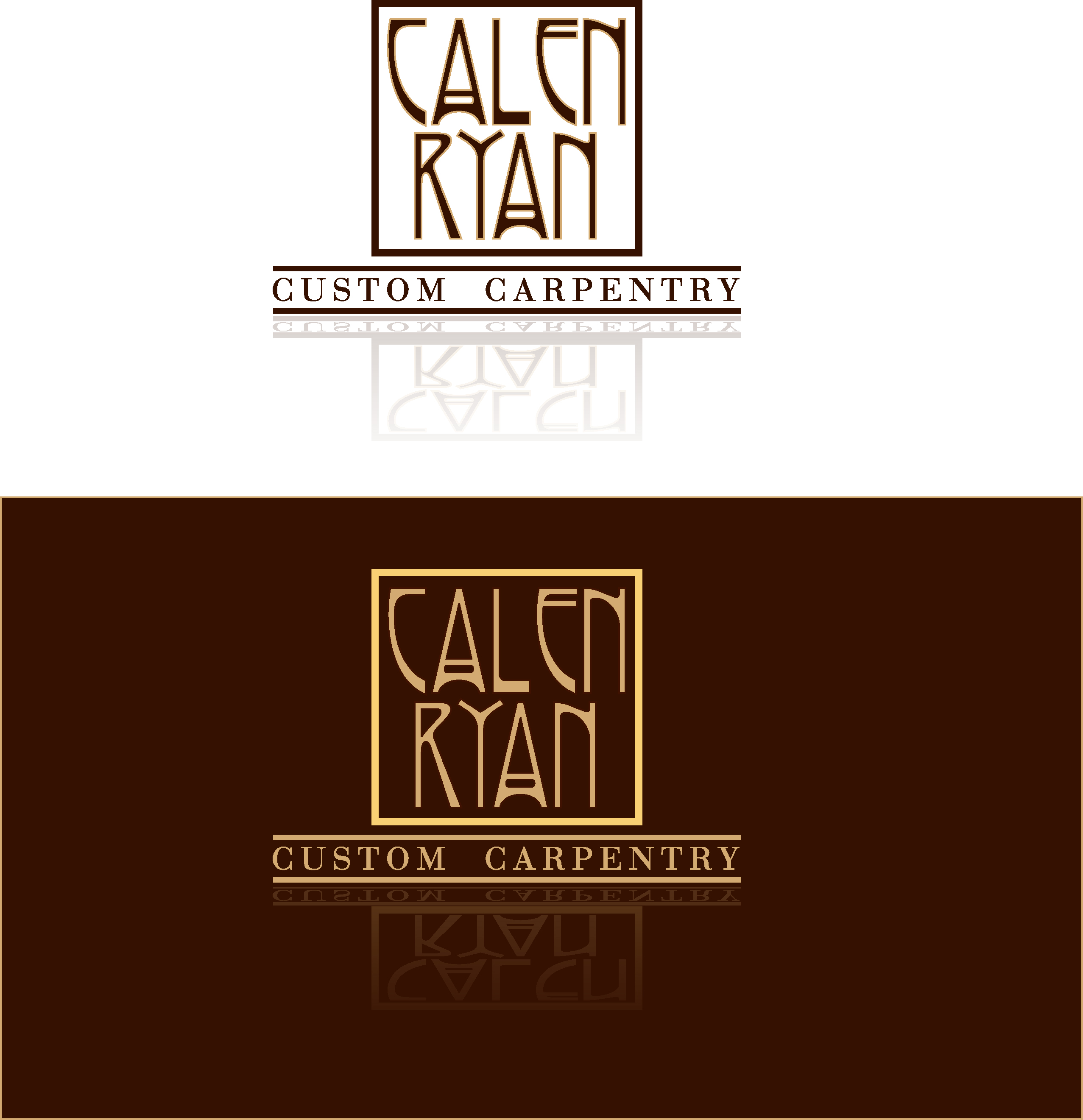 Logo Design by Perkins Design Studio for Mavin McClane Custom Carpentry | Design #15271