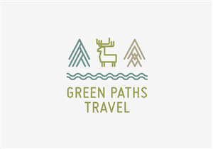 Logo Design by ievaru for Green Paths Travel | Design: #2143434