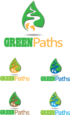 Logo Design by Breanne Owen for Green Paths Travel | Design: #2085424