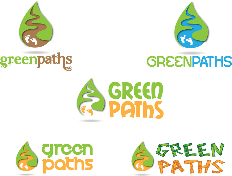 Logo Design by Breanne Owen for Green Paths Travel | Design #2143011