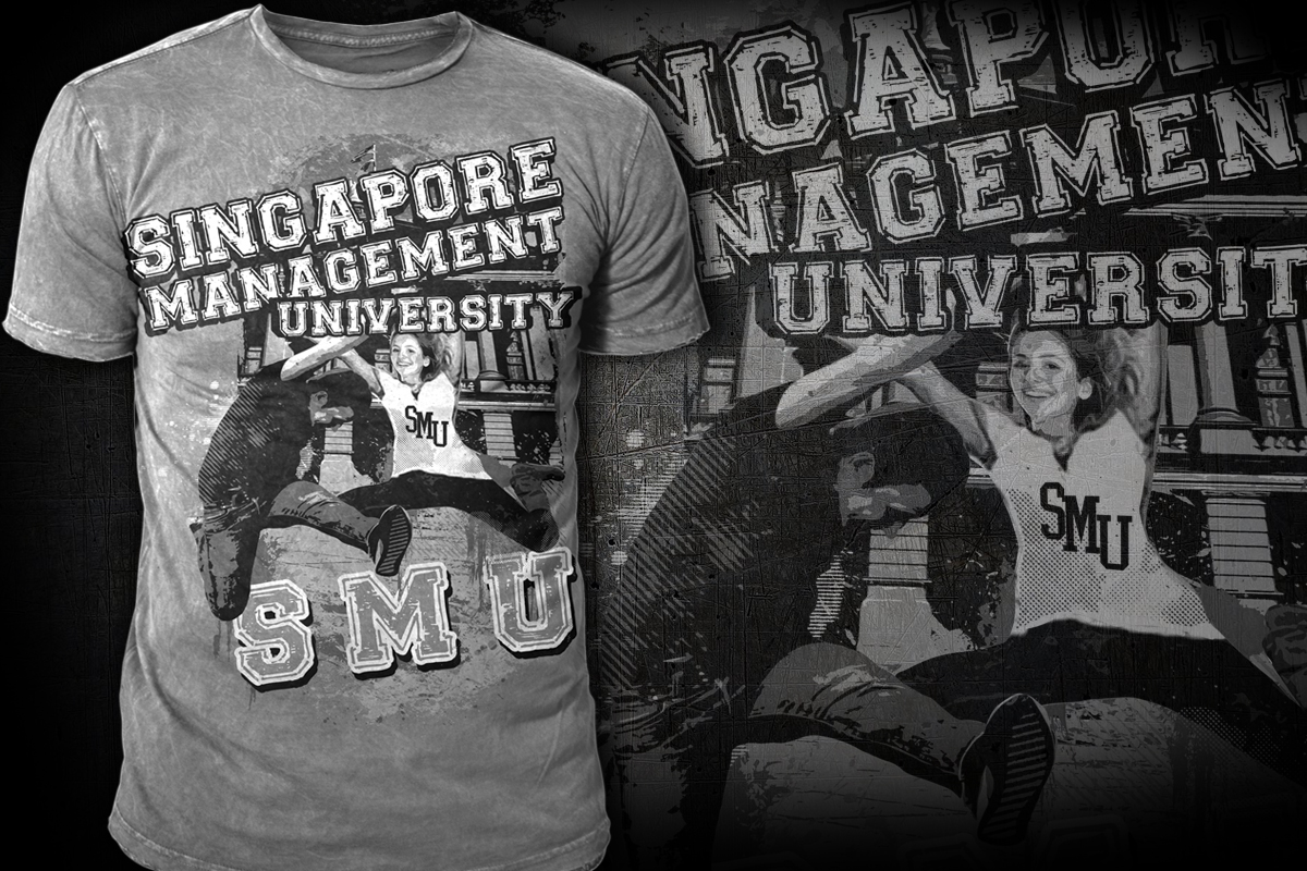 T-shirt Design by Mayonpx for Singapore Management University  | Design #2161639