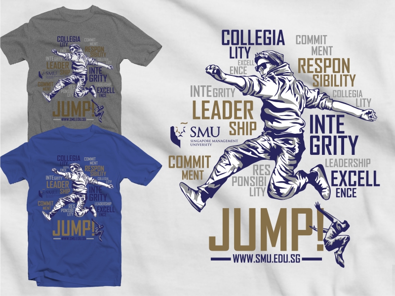 Design de T-shirt par 2ndfloorharry pour Singapore Management University  | Design : #2024004