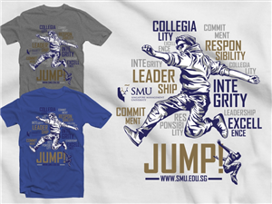 T-shirt Design by 2ndfloorharry for Singapore Management University  | Design #2024004