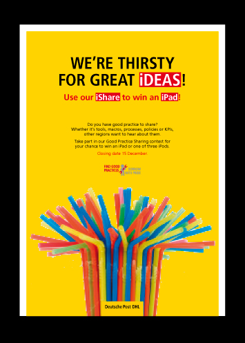 Diseño de Póster por fireworxs para Deutsche Post DHL | Diseño #419018