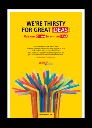 Diseño de Póster por fireworxs para Deutsche Post DHL | Diseño: #419018