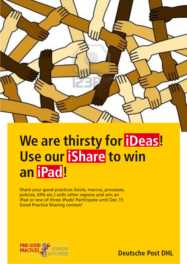 Diseño de Póster por Atvento Graphics para Deutsche Post DHL | Diseño #412606