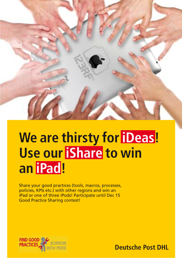 Diseño de Póster por Atvento Graphics para Deutsche Post DHL | Diseño #412613