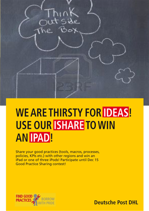 Diseño de Póster por Atvento Graphics para Deutsche Post DHL | Diseño: #412621