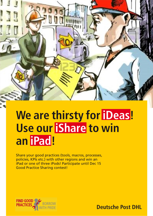 Diseño de Póster por Atvento Graphics para Deutsche Post DHL | Diseño #412623