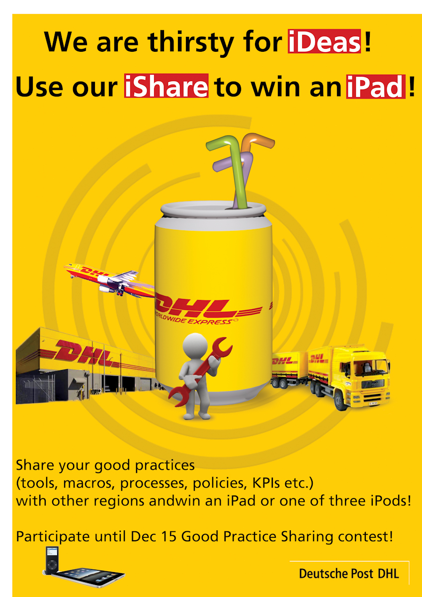 Design de Poster par jAZzy pour Deutsche Post DHL | Design #419829