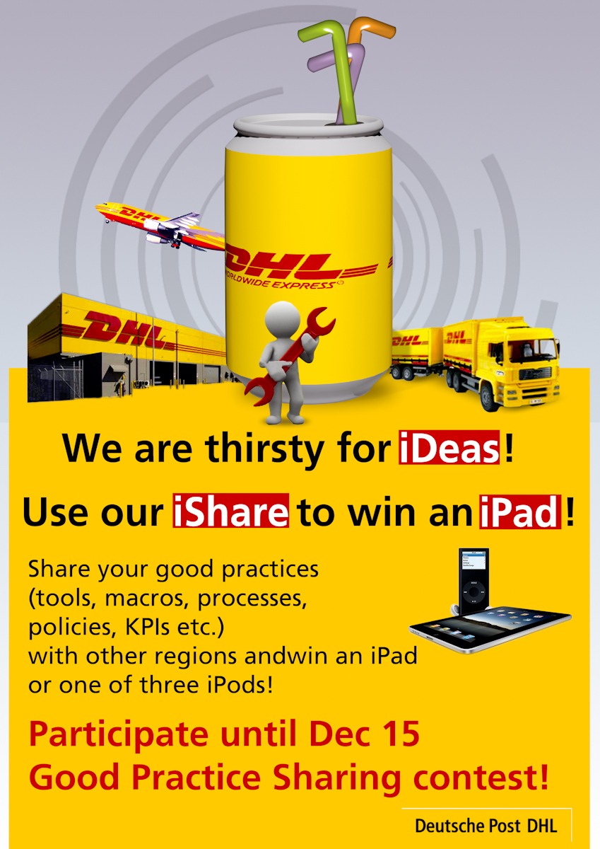 Diseño de Póster por jAZzy para Deutsche Post DHL | Diseño #426022