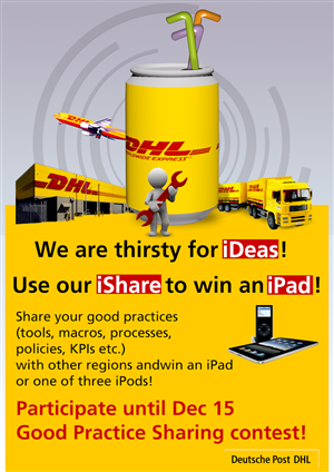 Diseño de Póster por jAZzy para Deutsche Post DHL | Diseño: #426022