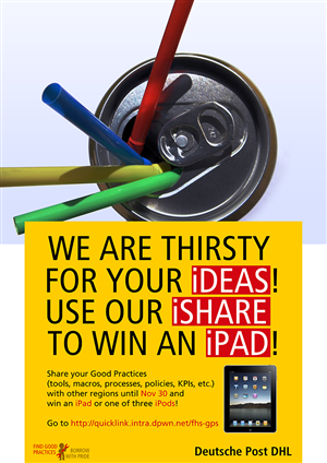 Diseño de Póster por Attila para Deutsche Post DHL | Diseño: #423762