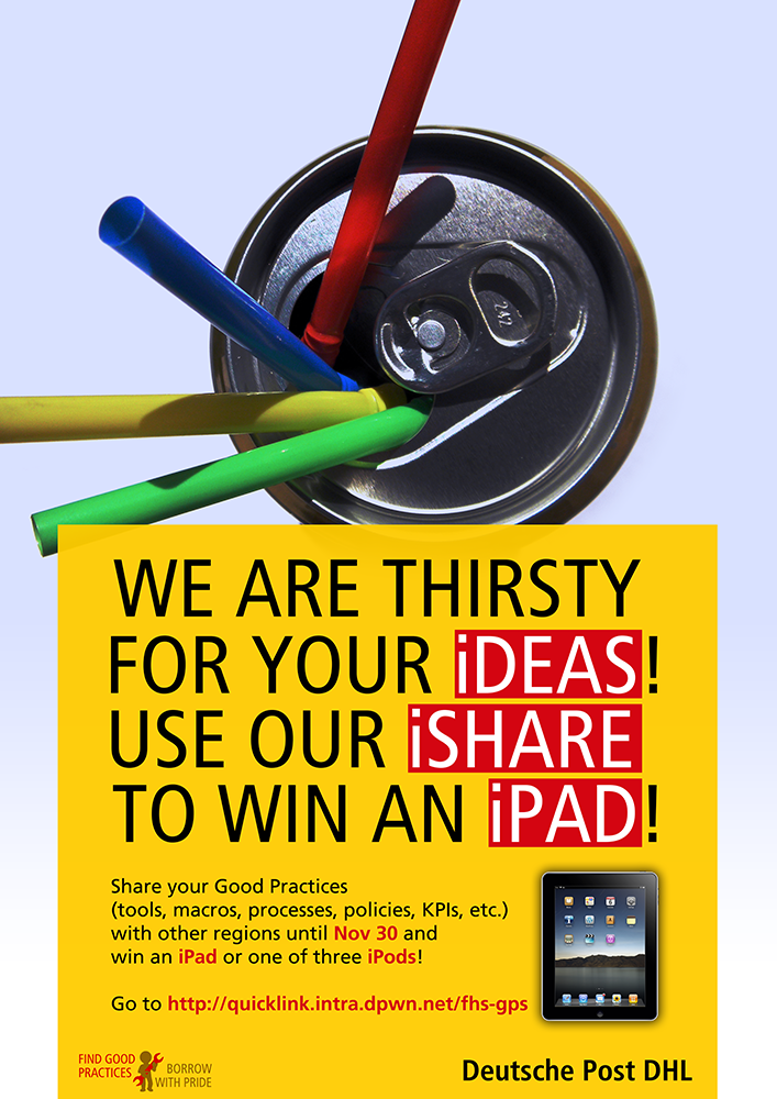 Diseño de Póster por Attila para Deutsche Post DHL | Diseño #424050