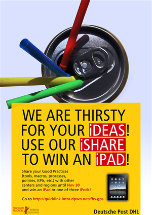 Diseño de Póster por Attila para Deutsche Post DHL | Diseño: #425043