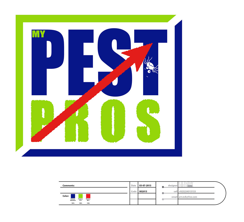 Diseño de Logo por art_mrk para My Pest Pros | Diseño #2027477
