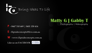 Business Card Design by Karm for Flipside Concepts | Design #2113354