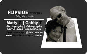 Business Card Design by Rafael for Flipside Concepts | Design: #2032343