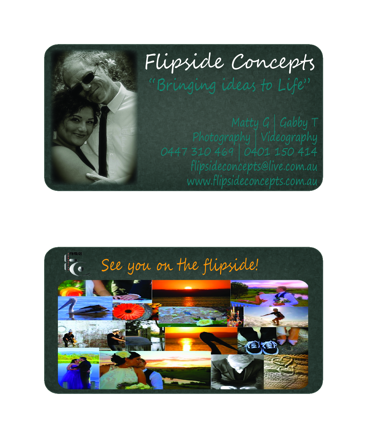 Business Card Design by CountryWide for Flipside Concepts | Design #2070377