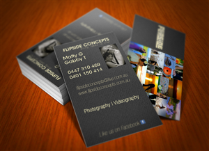 Business Card Design by bahrb for Flipside Concepts | Design: #2019778
